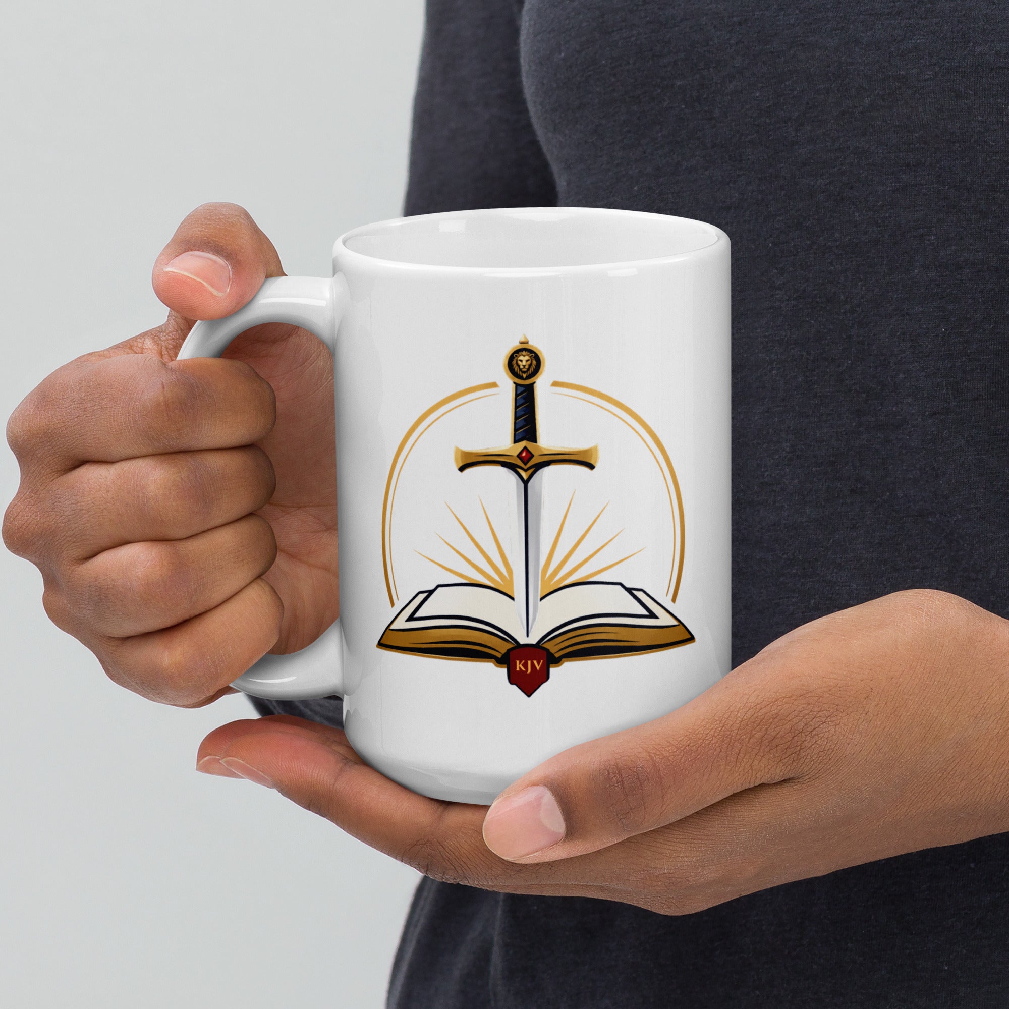 Living Sword Ministries White Glossy Mug