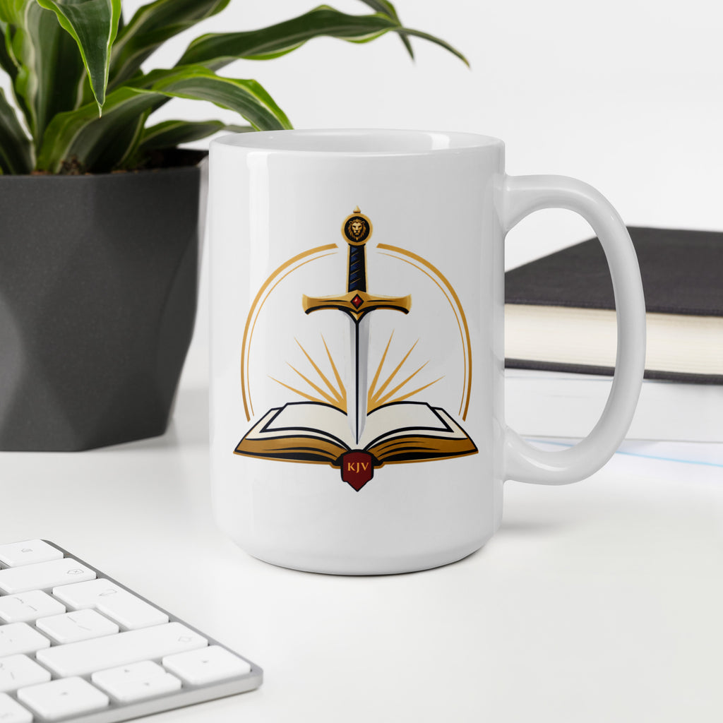 Living Sword Ministries White Glossy Mug